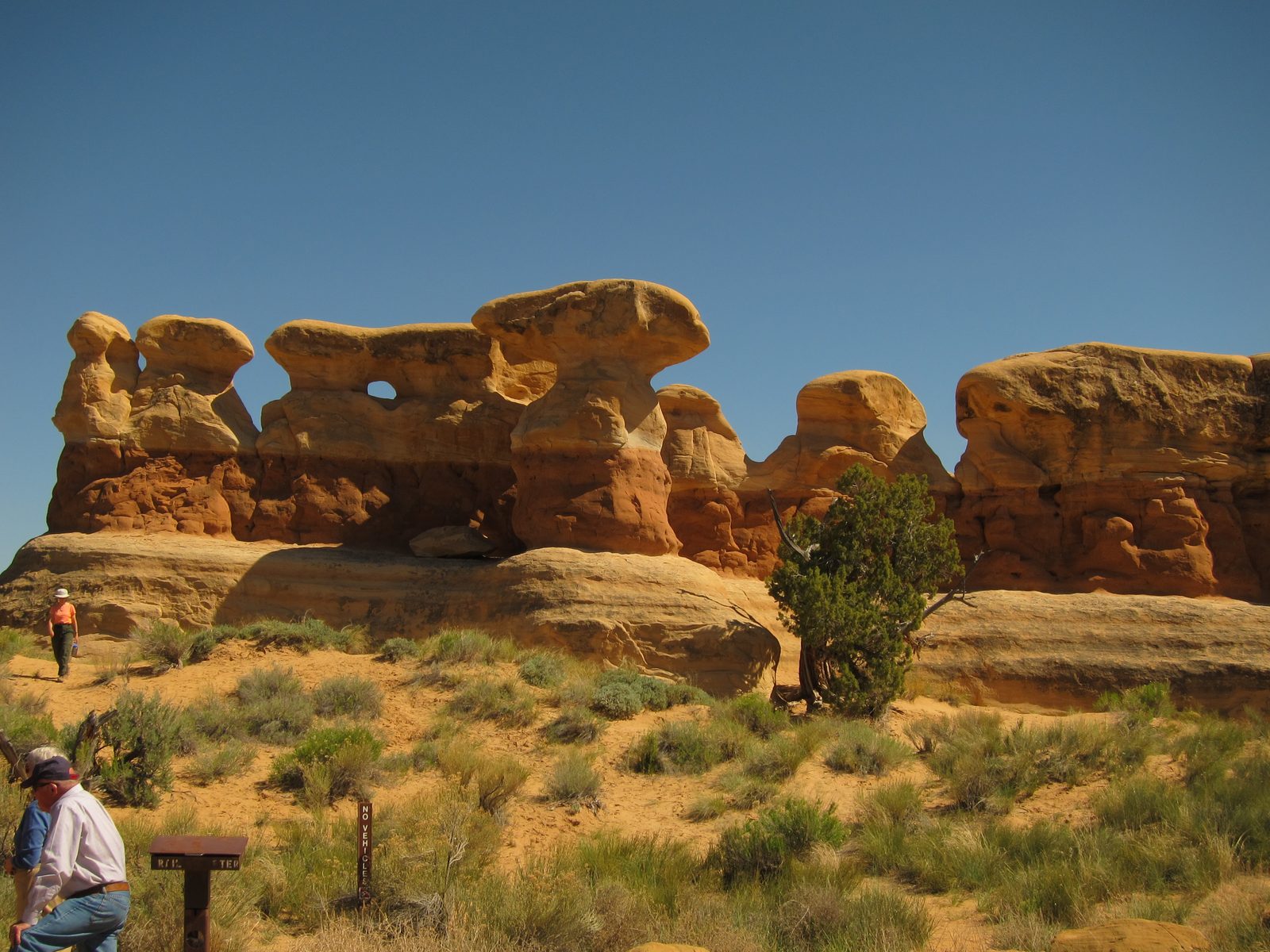 Off the beaten path (Route 12) and heading south on "Hole in the Rock" road (unpaved).  We went...